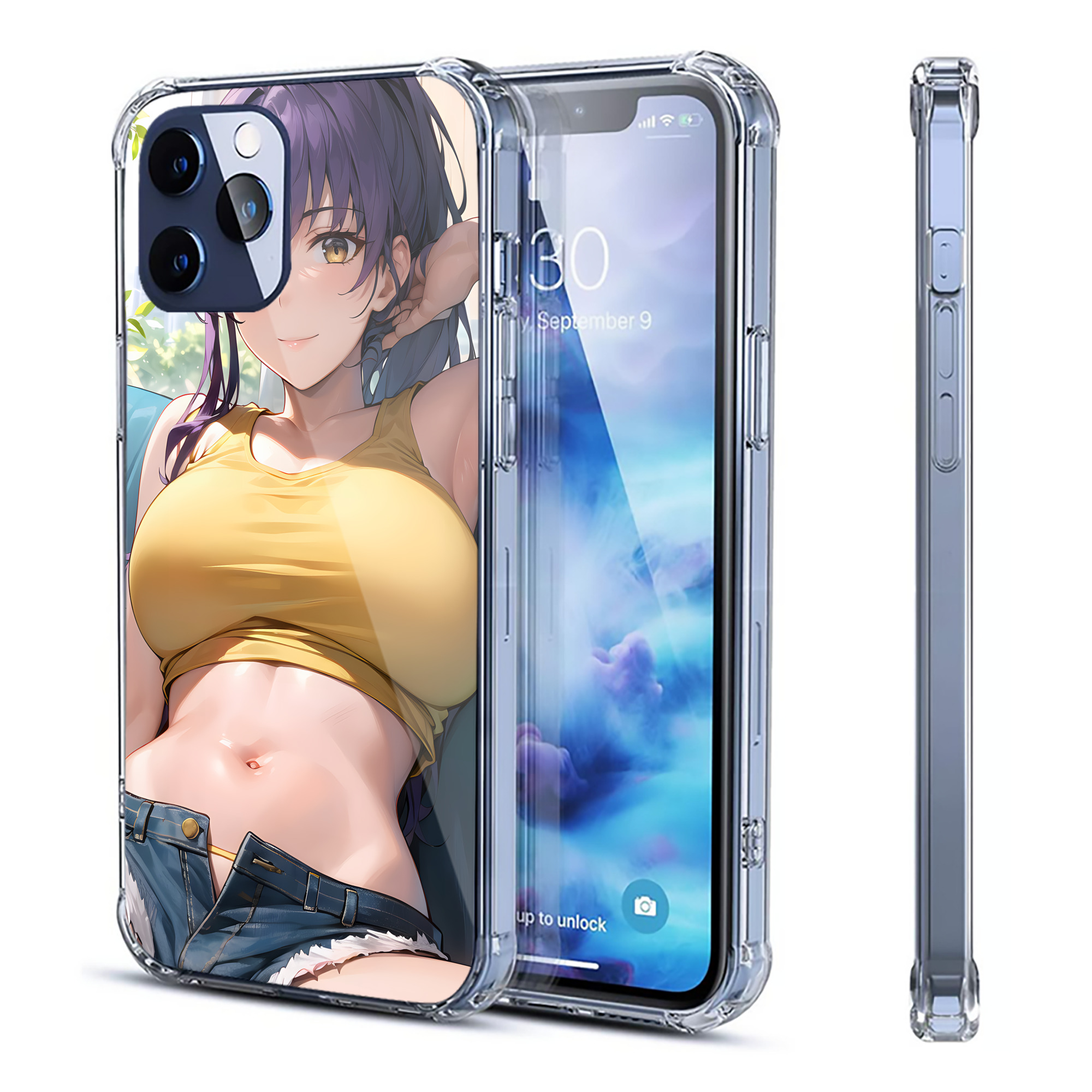 （画像用） EVA 新世紀エヴァンゲリオン 【iPhone 12シリーズ対応】透明スマホケース（クリアソフトケース）
